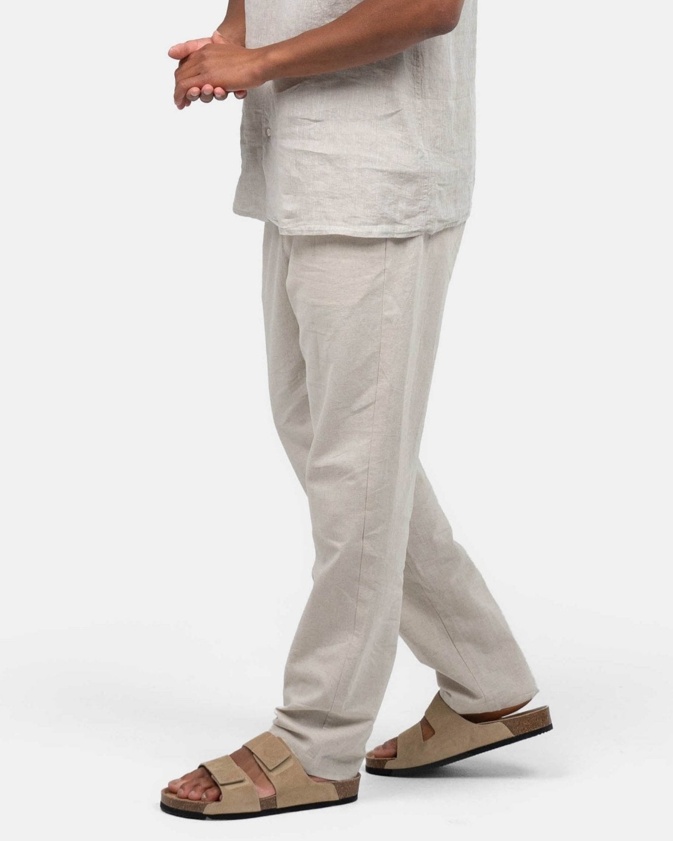 Hørbukser Beige | Skagen - clothing.dk